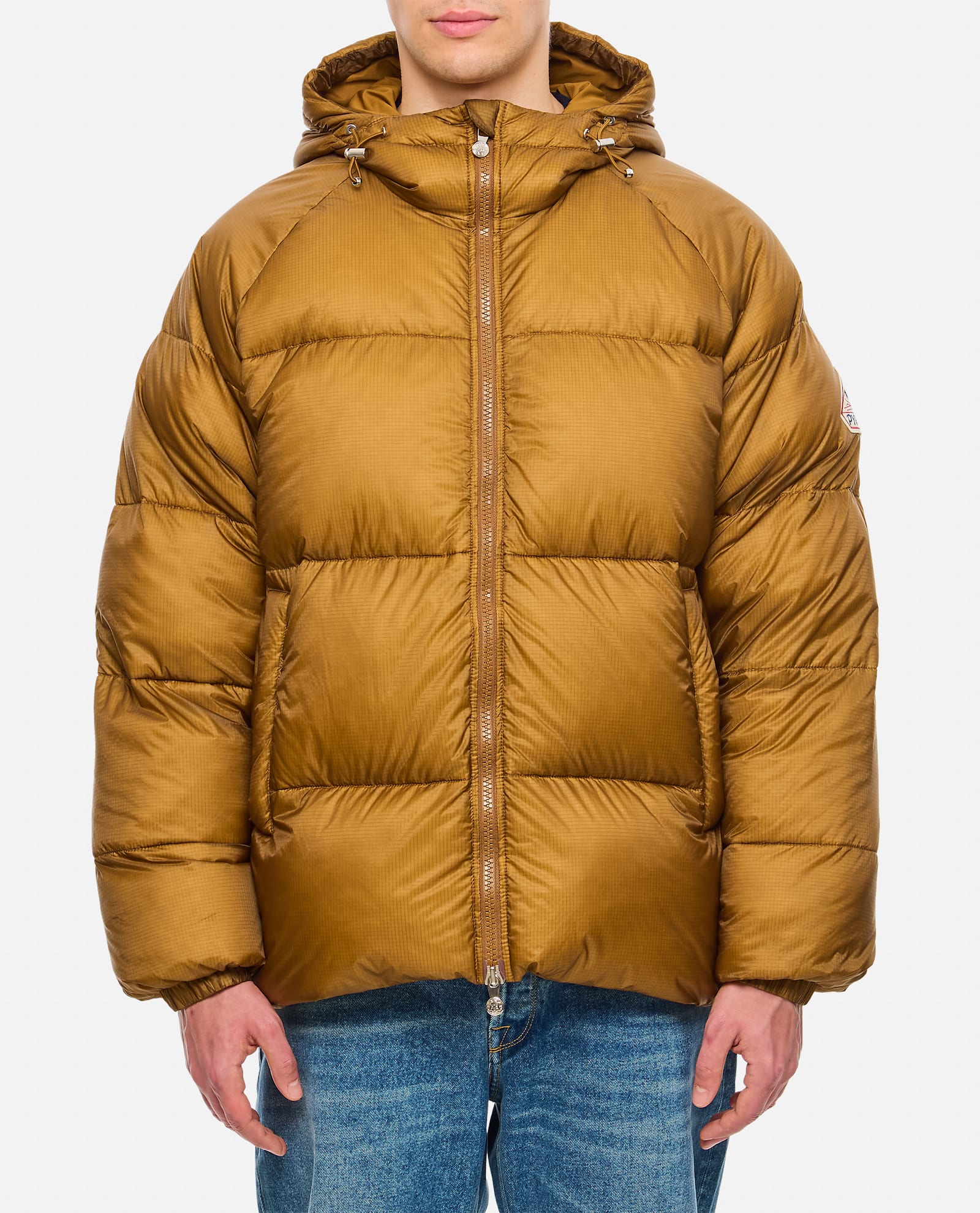 Shop Pyrenex Sten Ripstop Puffer Jacket In Brown