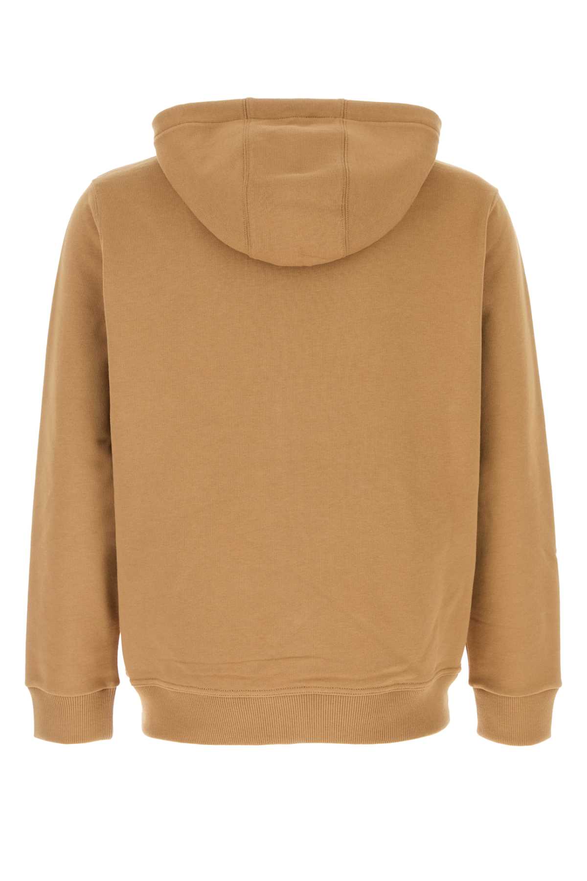 Burberry Biscuit Cotton Sweatshirt In Camel