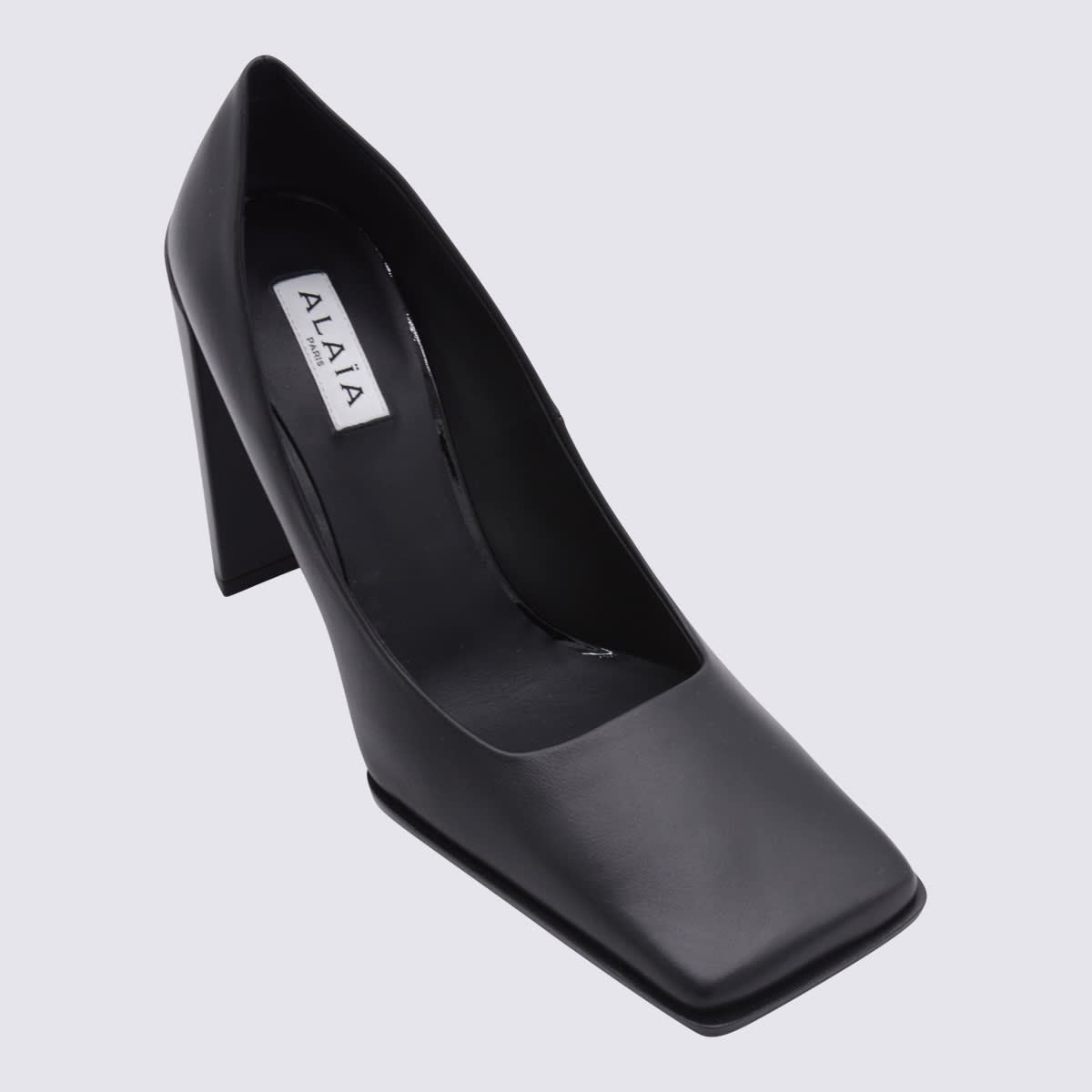 Alaïa Square-toed High Heels In Black