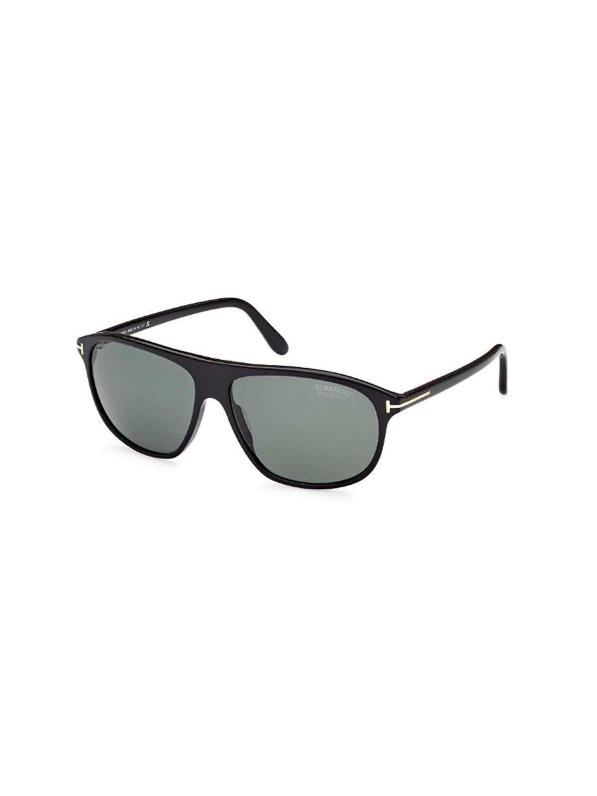 Shop Tom Ford Square Frame Sunglasses In 01r