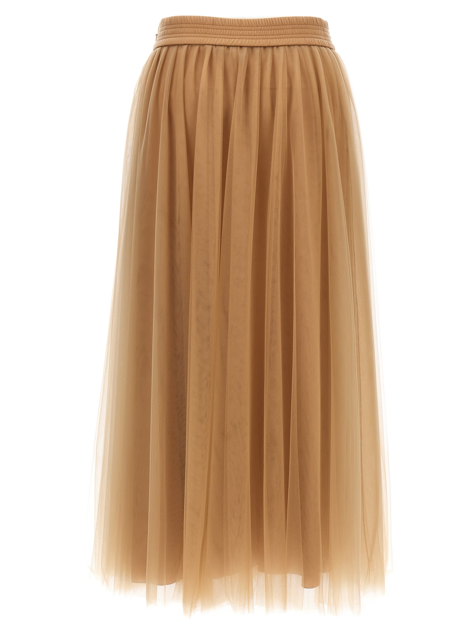 FABIANA FILIPPI TULLE MIDI SKIRT 