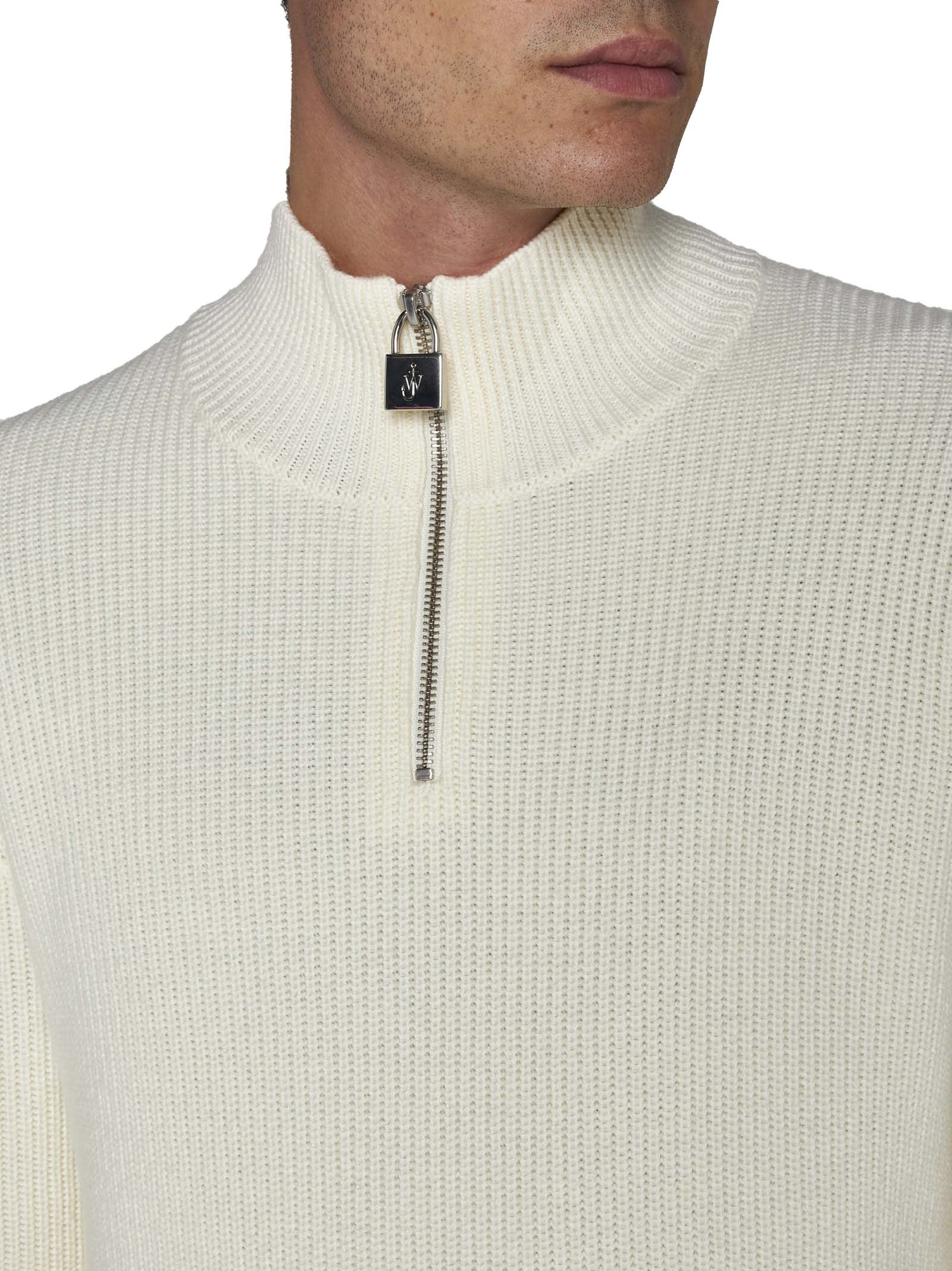 Shop Jw Anderson Sweater In Off White