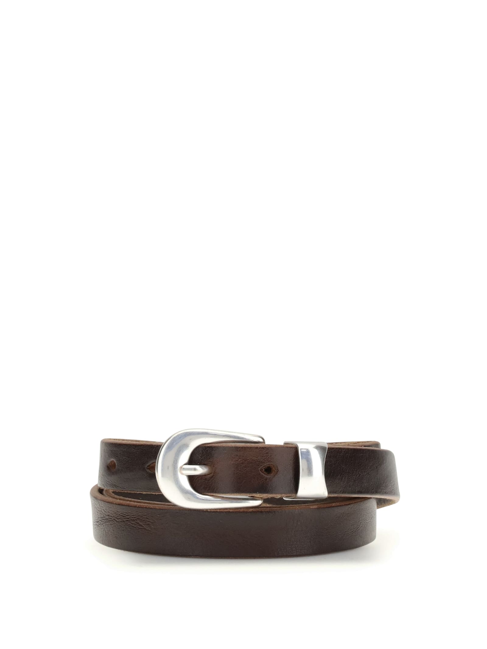 Our Legacy Leather Belt In Brown