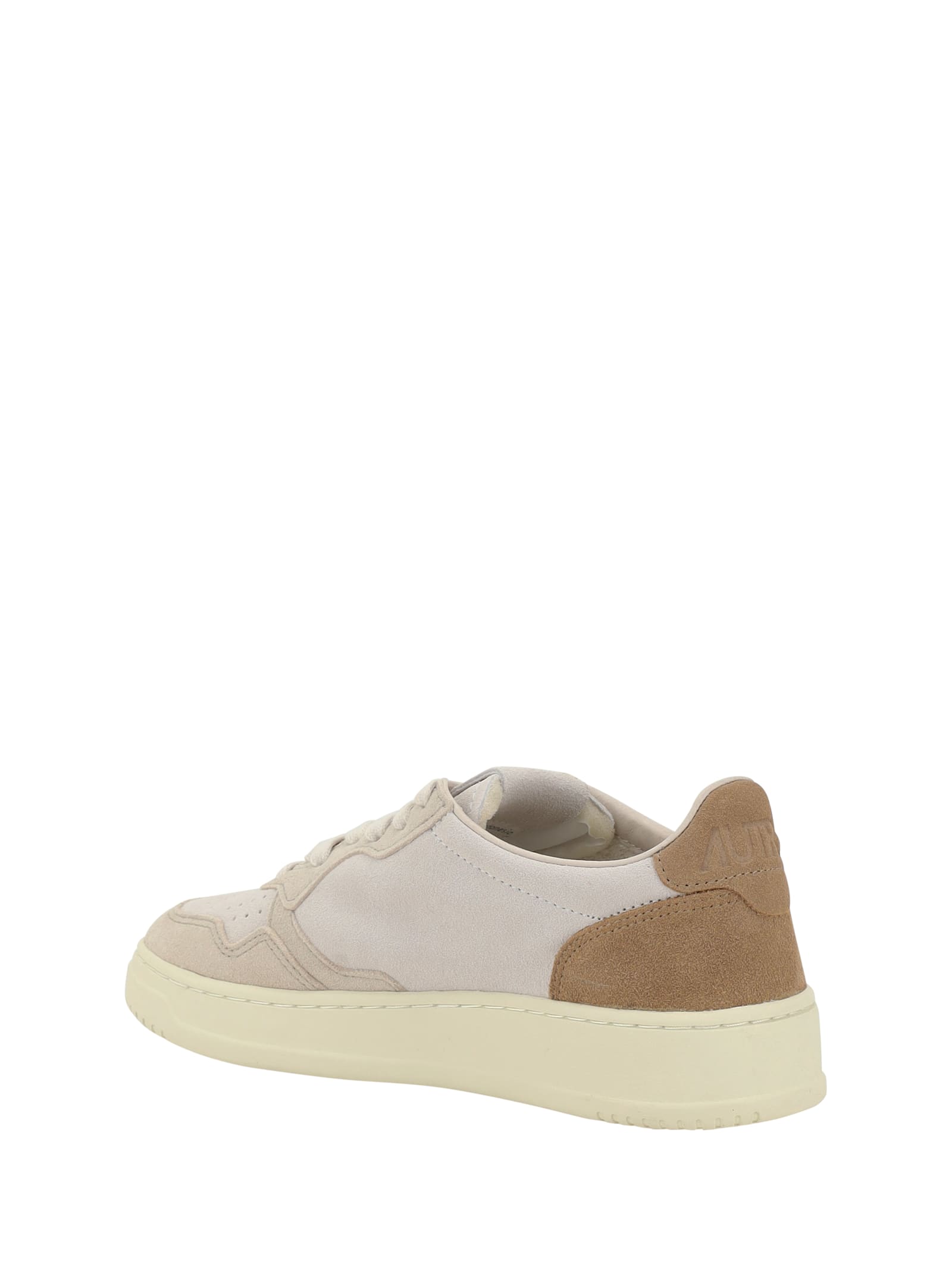 Autry Medalist Low Tric Suede Snd Cigar Sneakers In Multi