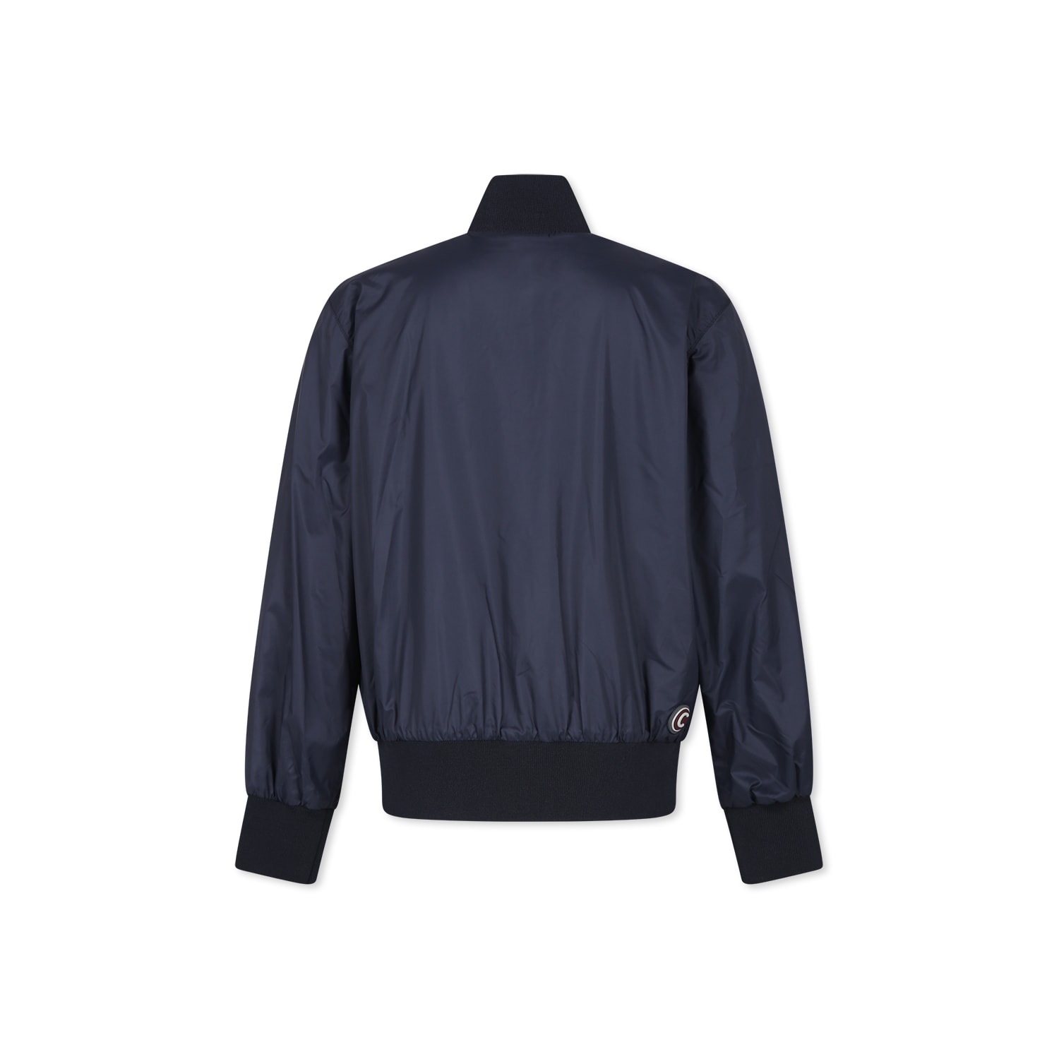 Colmar Blue Reversible Windbreaker For Boy With Logo In Blue