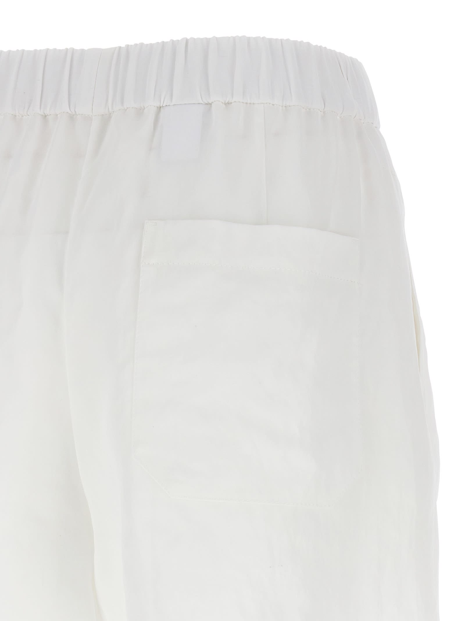 Brunello Cucinelli Baggy Shorts In Gray