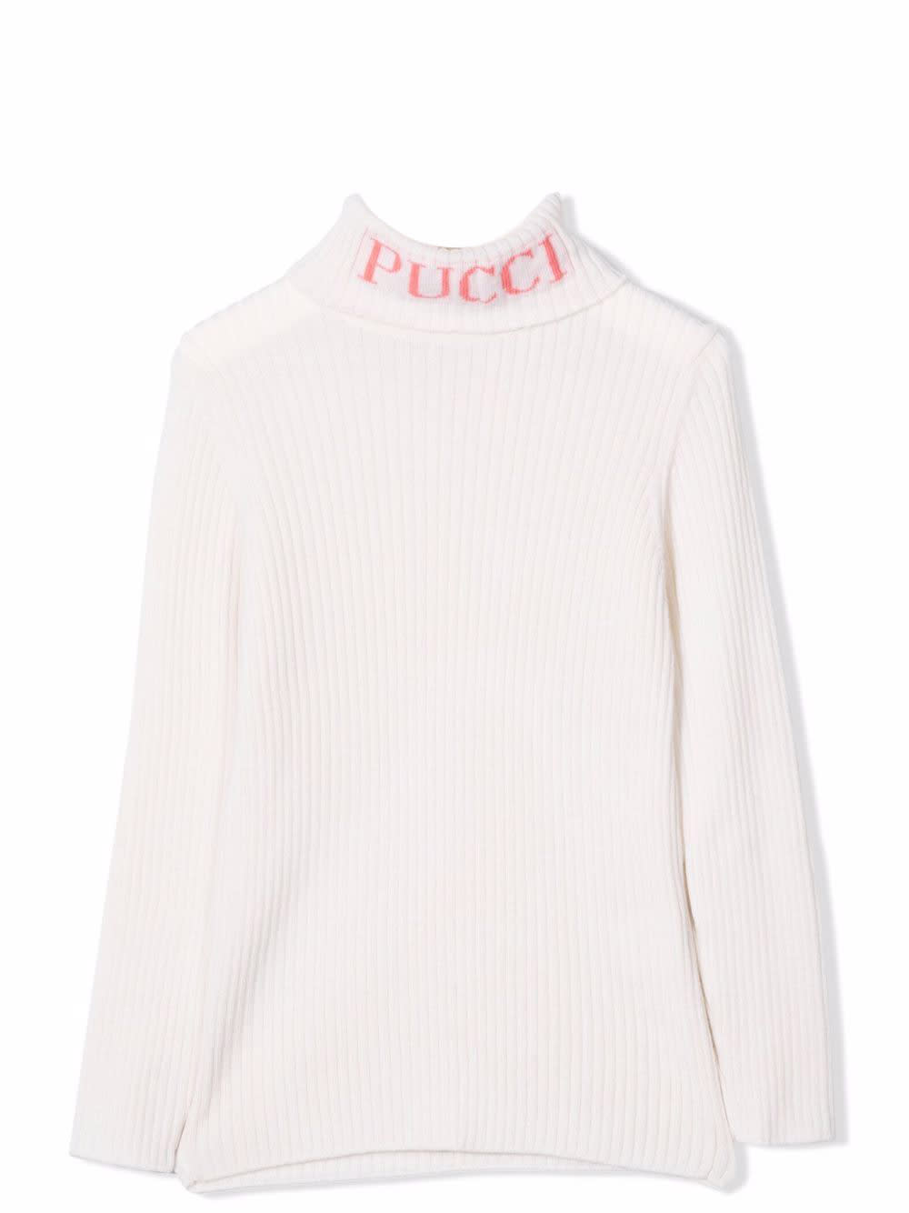 Emilio Pucci ribbed sweater with logo