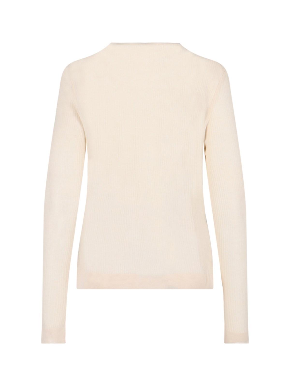 Shop Lemaire Ribbed Top In Light Powder