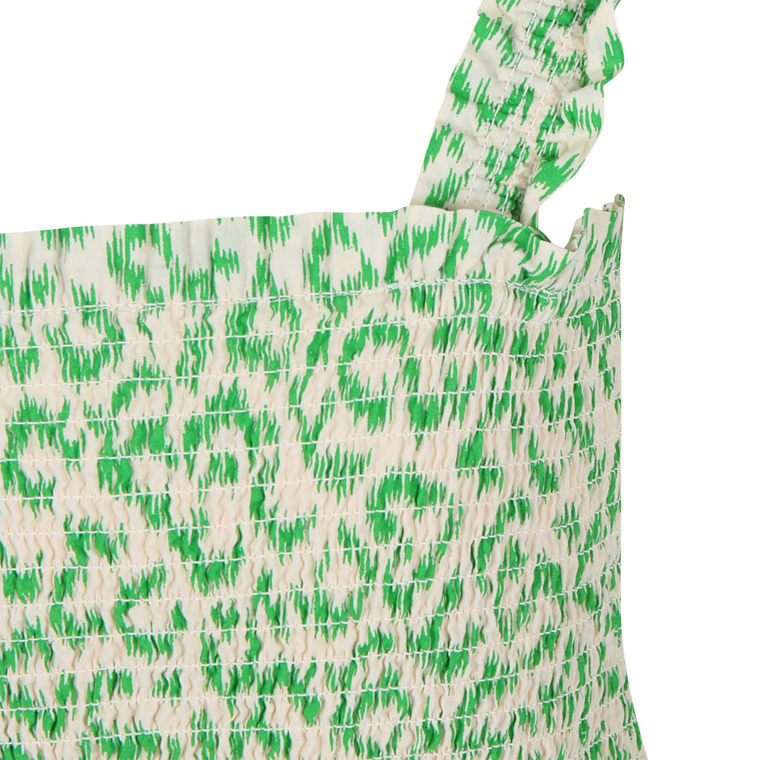 Shop Molo Green Top For Girl With Print