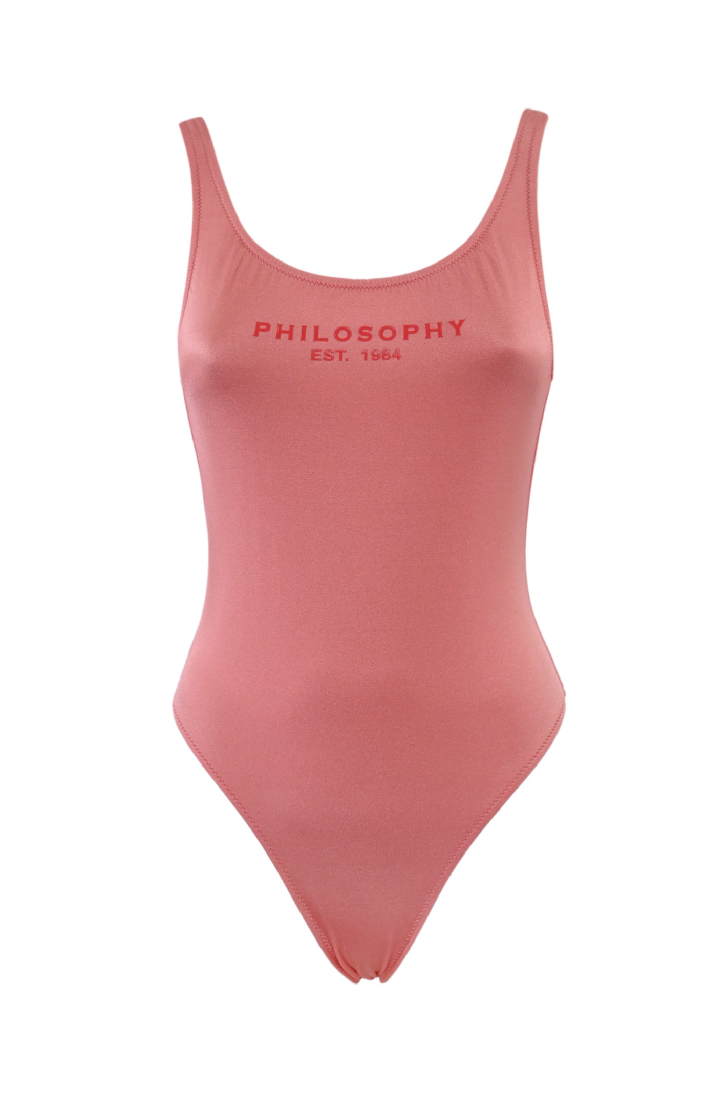 One-piece Swimsuit With Logo