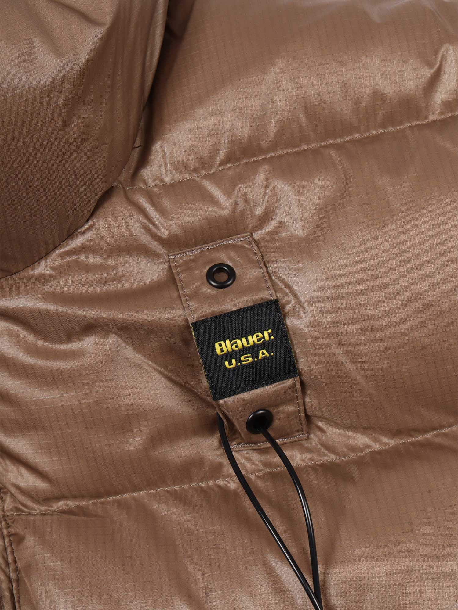 Blauer Ansel Junior Down Jacket In Brown