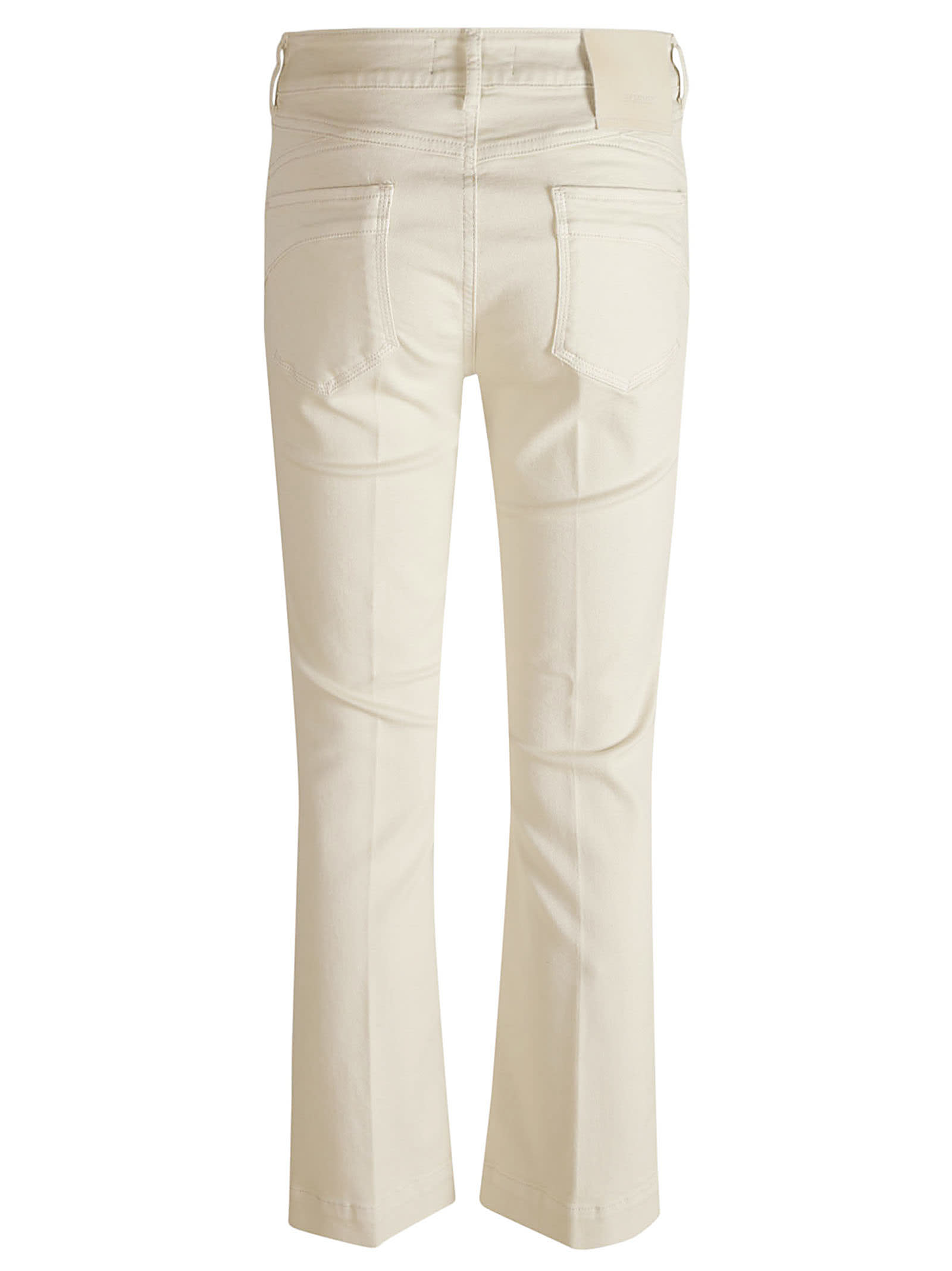 Shop Sportmax Nilly Fitted Jeans In White