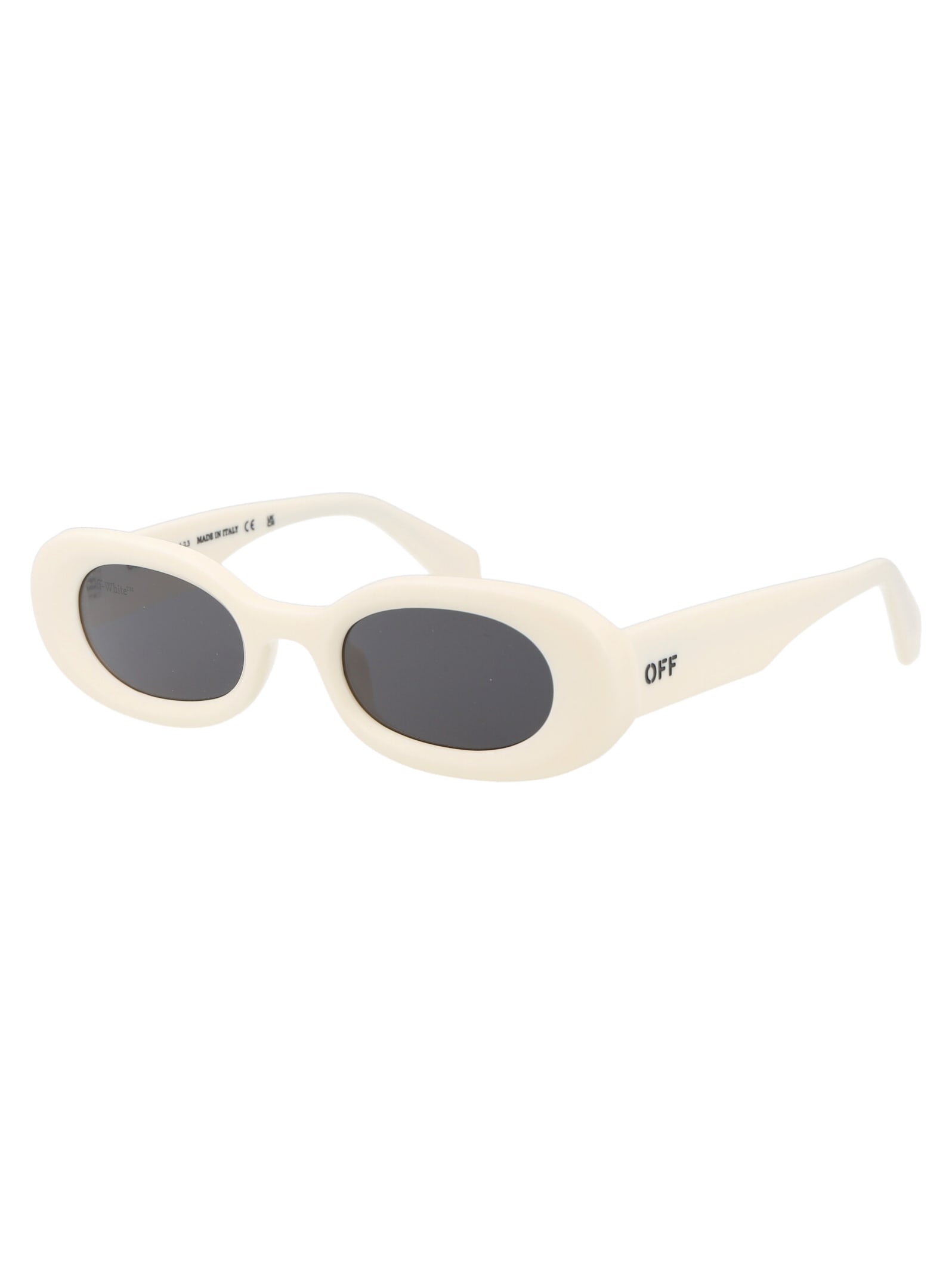 Shop Off-white Amalfi Sunglasses In 0107 White