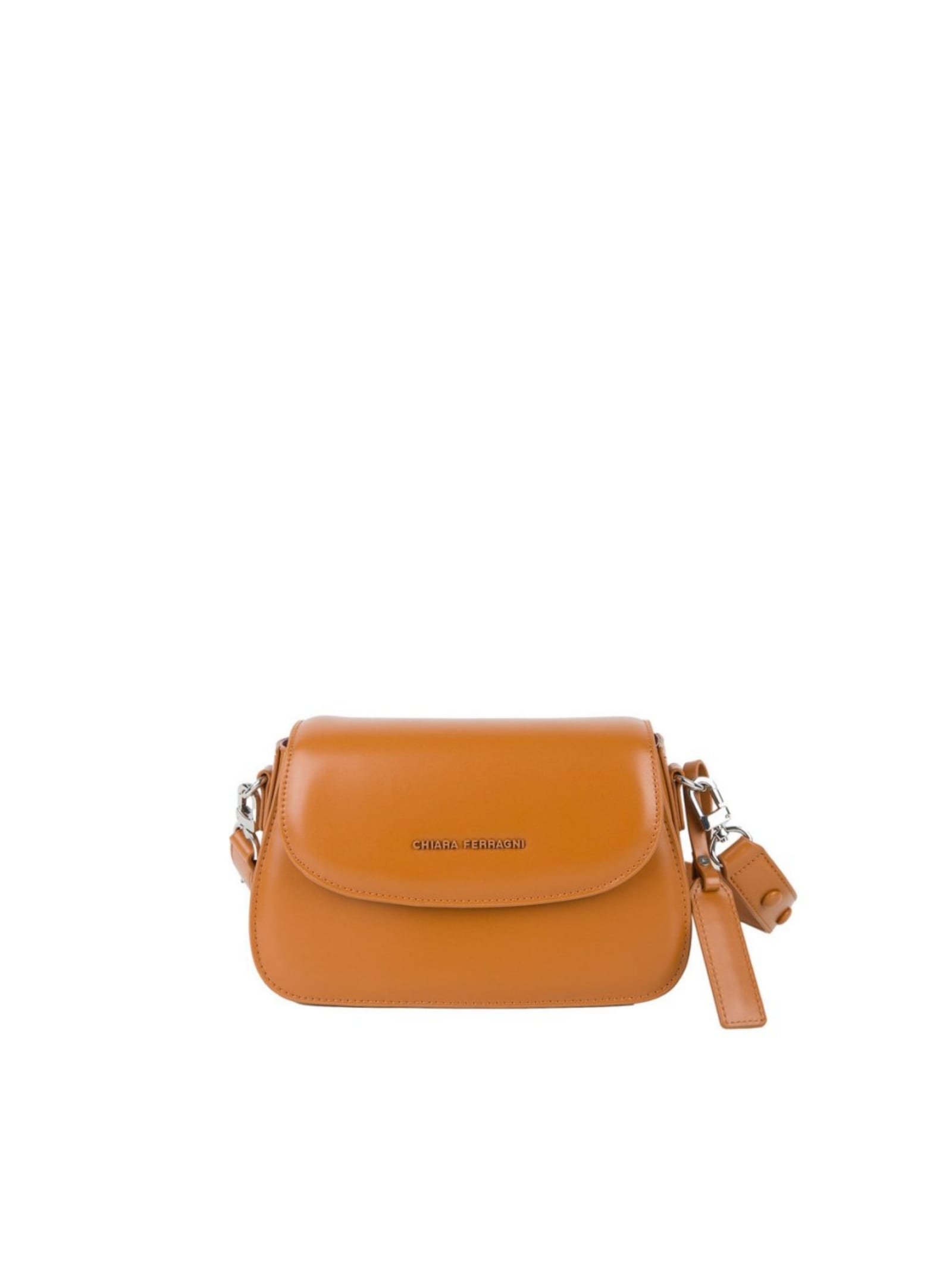 Chiara Ferragni Brown Shoulder Bag