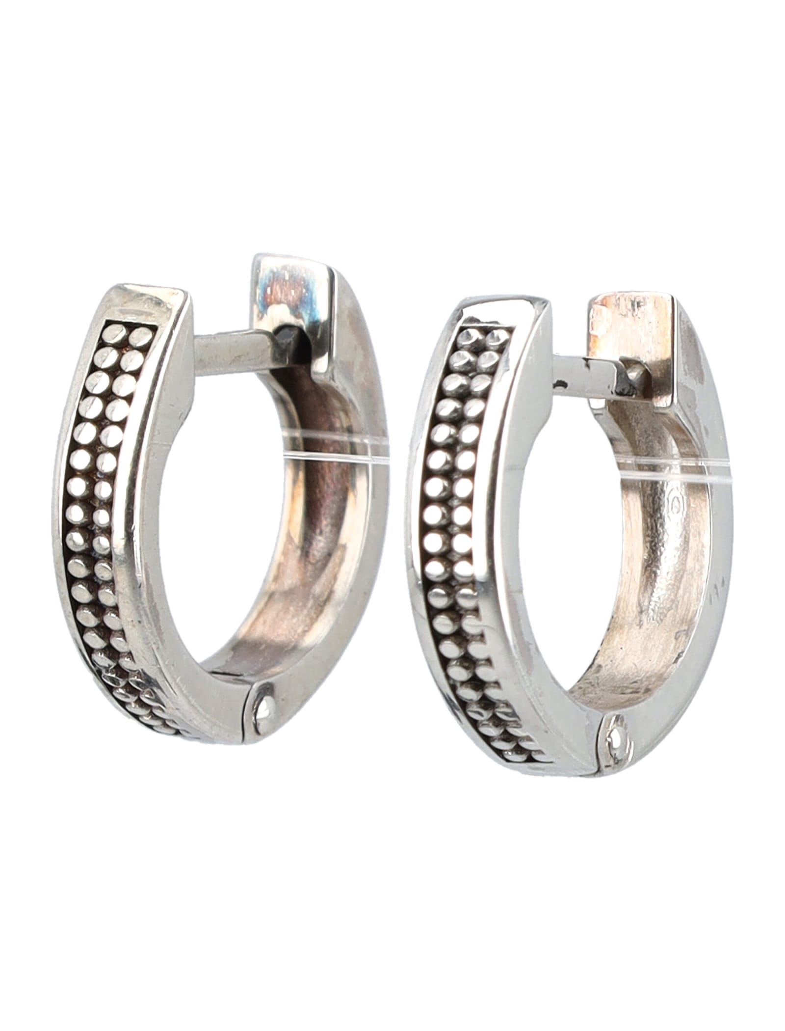Emanuele Bicocchi Hoop Earrings In Silver