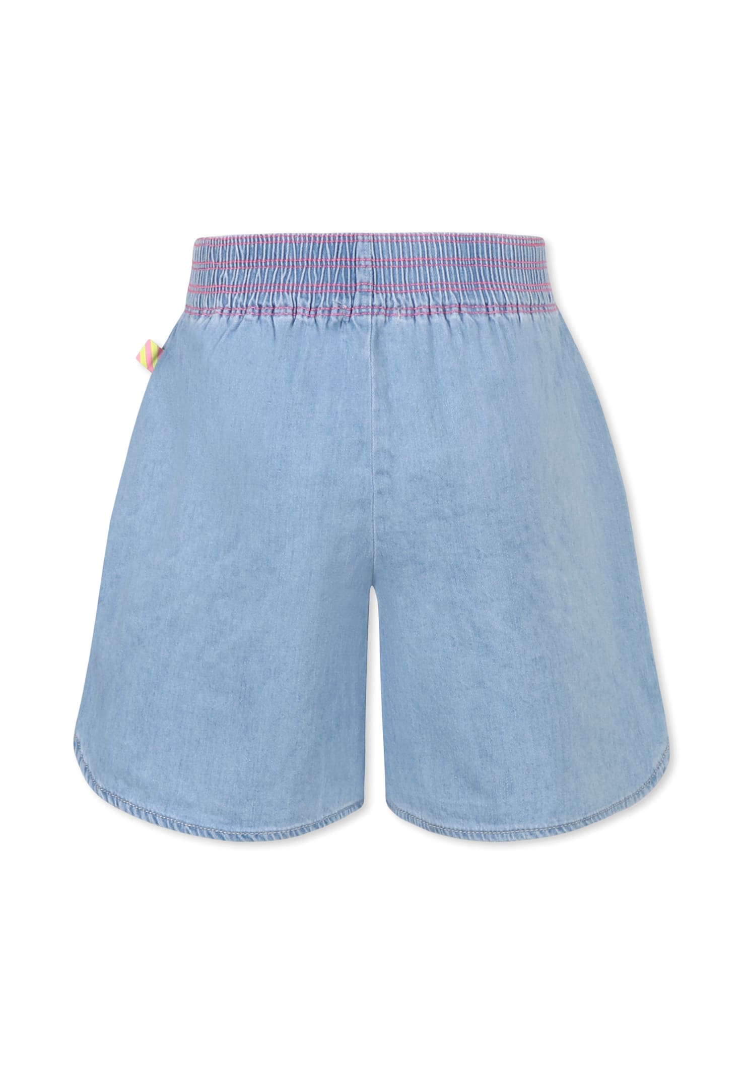 Shop Billieblush Denim Shorts For Girl With Palm Tree