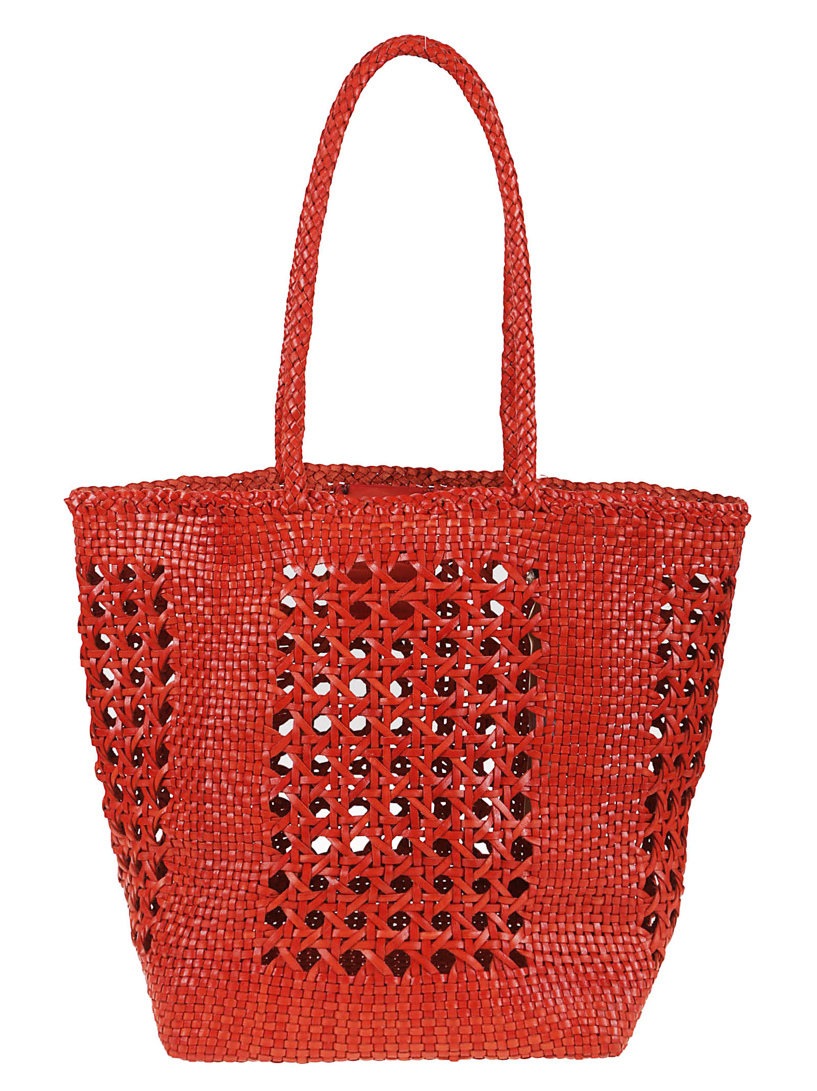 Open Cannage Weave Basket 20x27x17 Cm