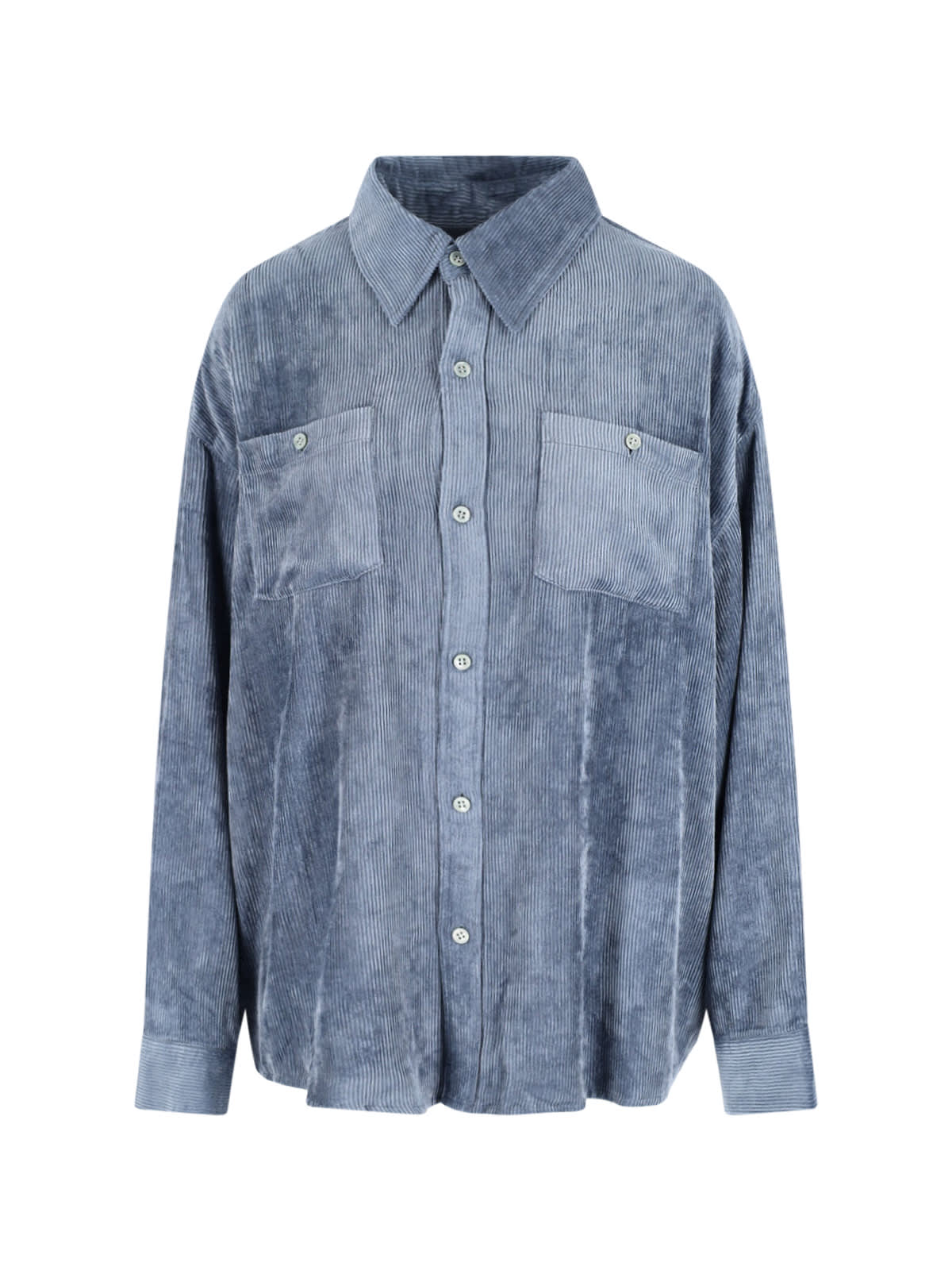 Mythinks Corduroy Shirt In Blue