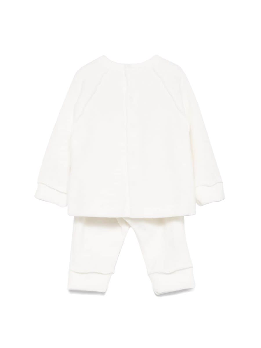 Shop Teddy &amp; Minou Two-piece Suit In White