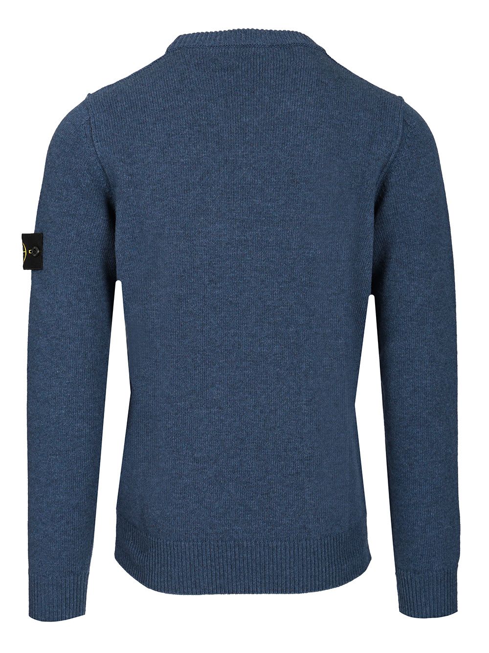 Stone Island Lambswool Crewneck Sweater In Multi