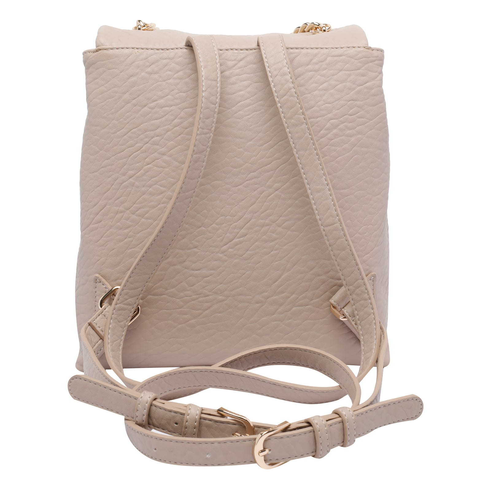 Liu •jo Logo Backpack In Sand