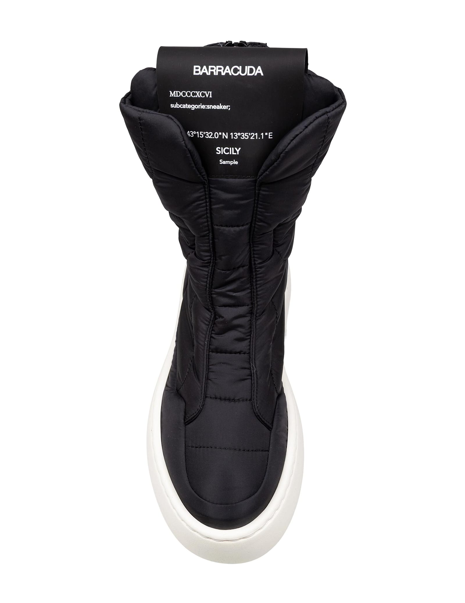 Barracuda Soft Down Ankle Boot In Black