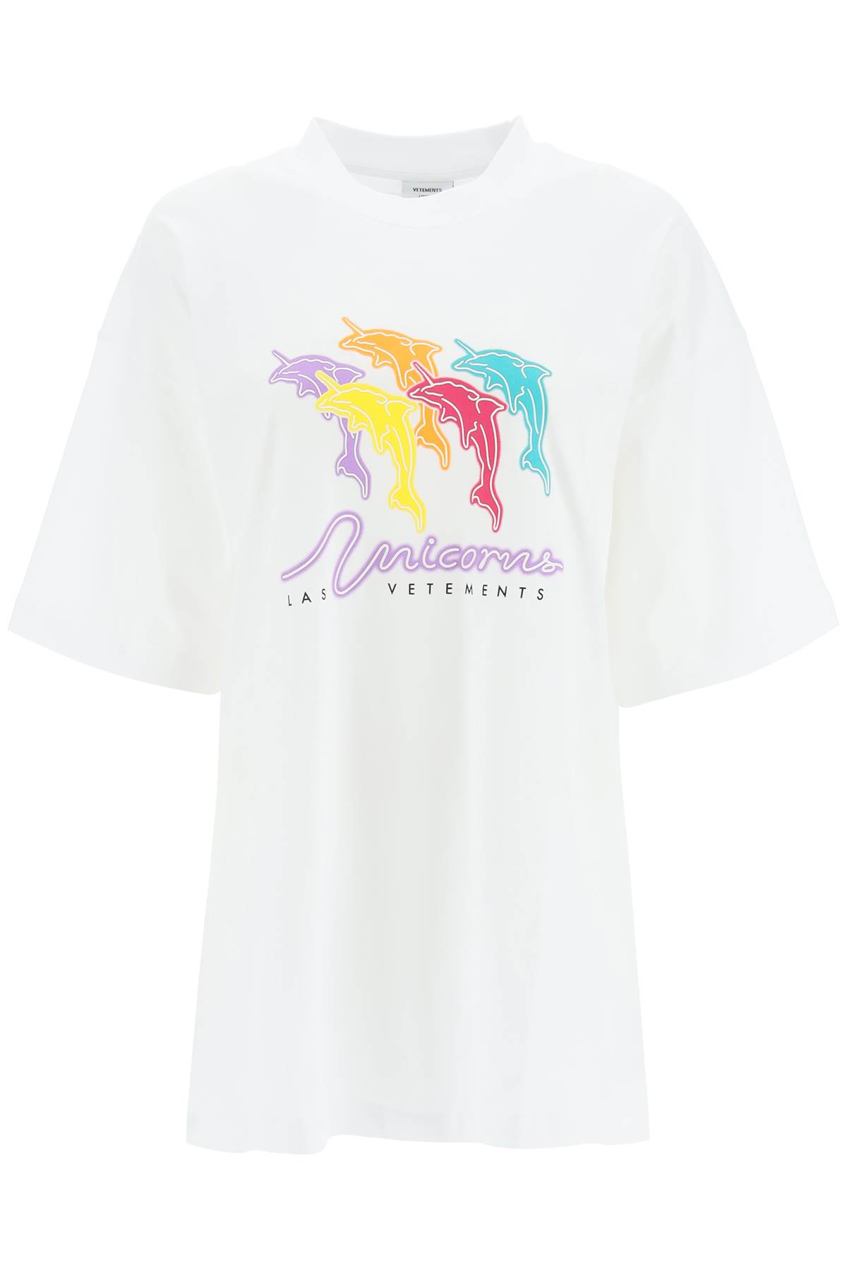 VETEMENTS dolphin Unicorn T-shirt