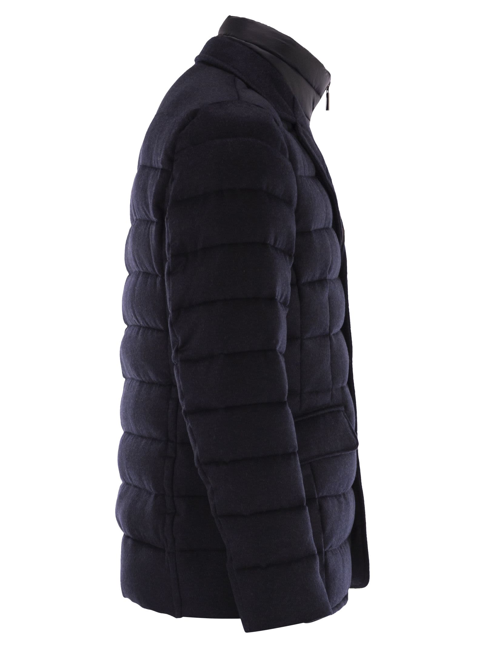 Moorer Nomos-ls9 - Jacket-style Down Jacket In Black