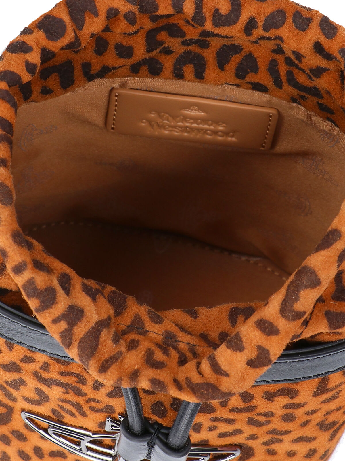 Vivienne Westwood Daisy Bucket Bag In Brown