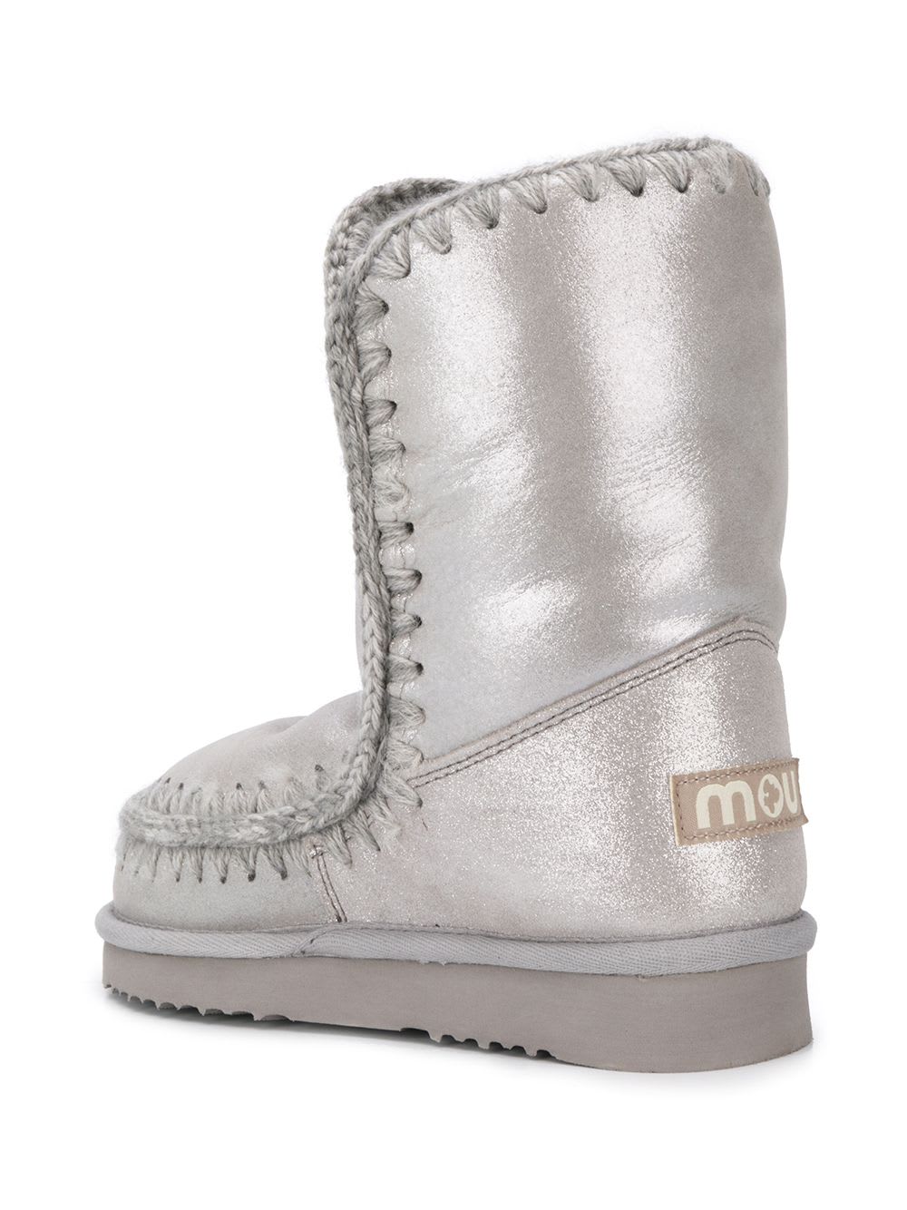 MOU SILVER BOOTS WOMEN 