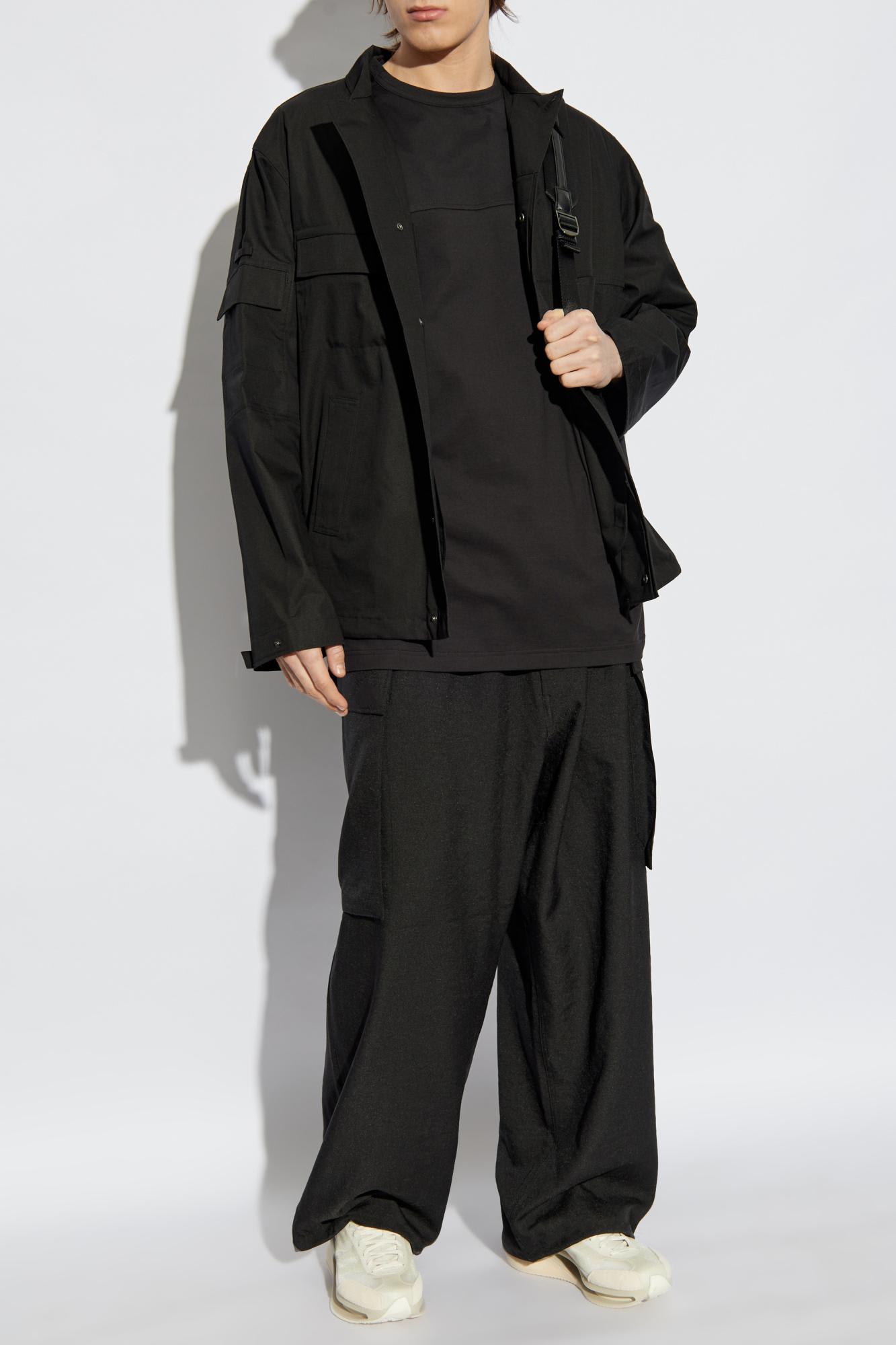 Y-3 Y 3 'y 3 Mesh Stripes Short Sleeve' T Shirt