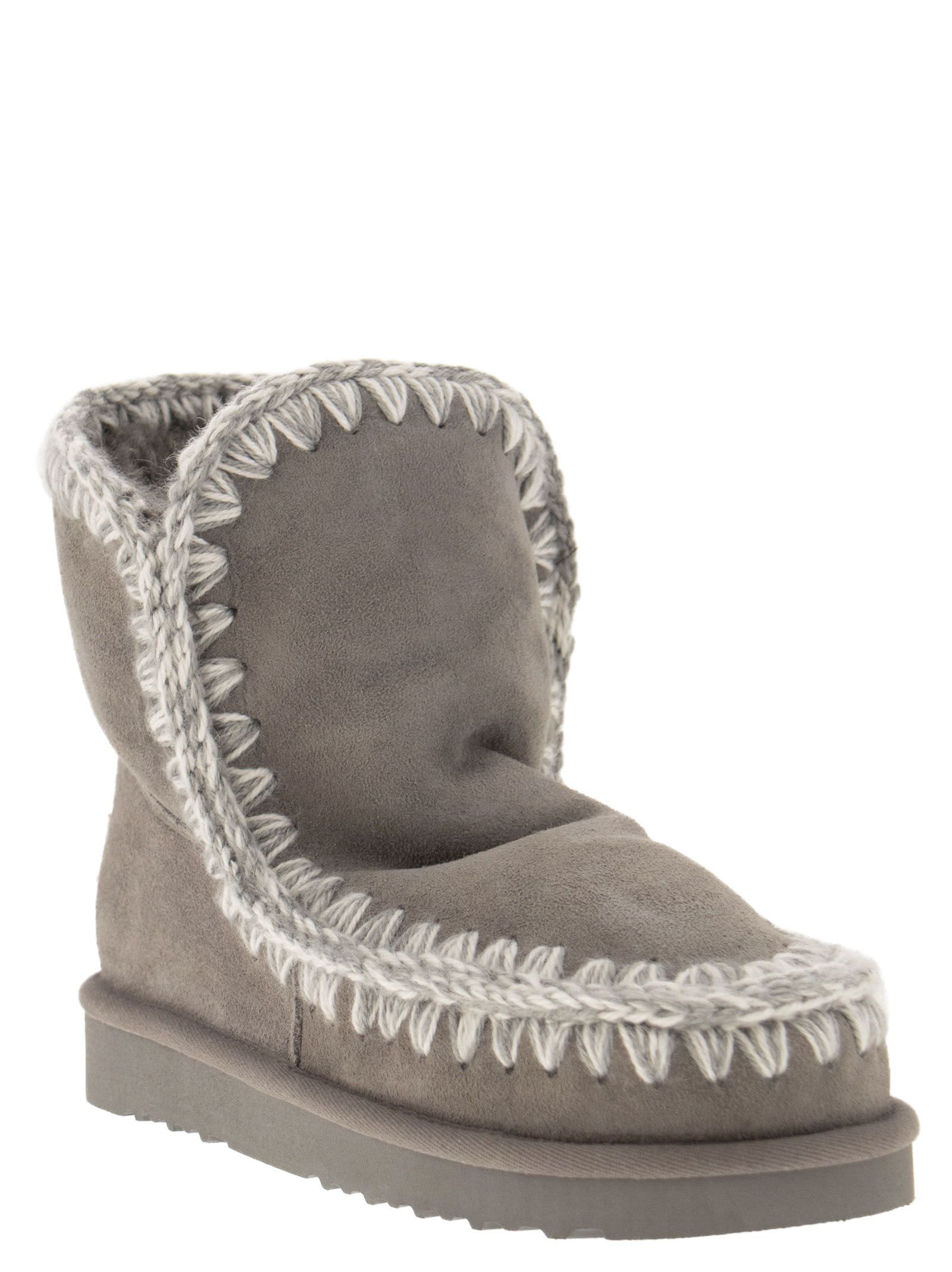 Shop Mou Eskimo 18 - Ankle Boot In Grey