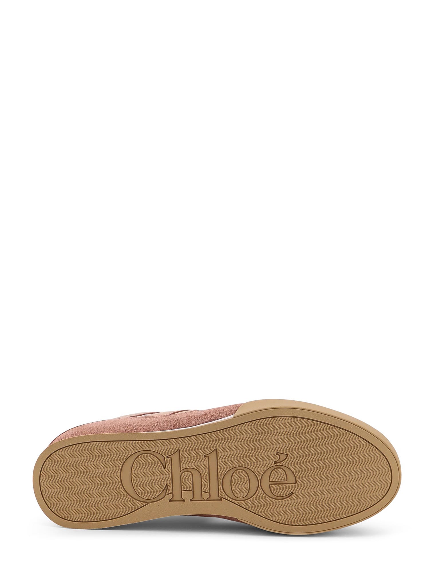 Chloé Kick Leather And Suede-trimmed Mesh Sneakers