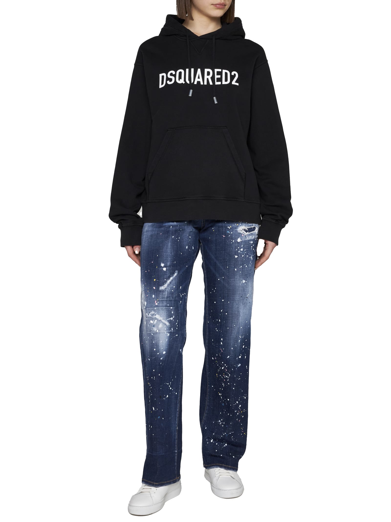 Dsquared2 Fleece In Black
