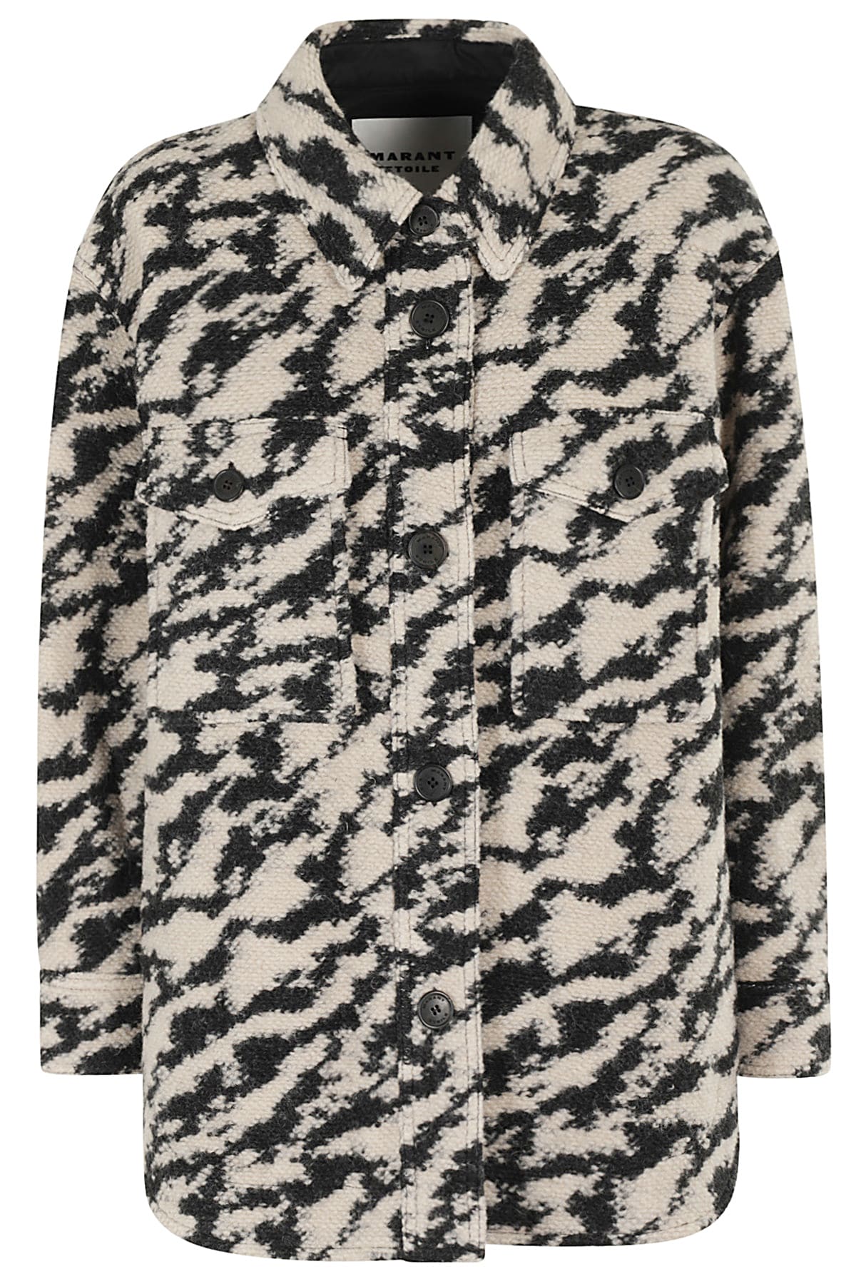 Shop Marant Etoile Harveli In Black Beige Bkbe