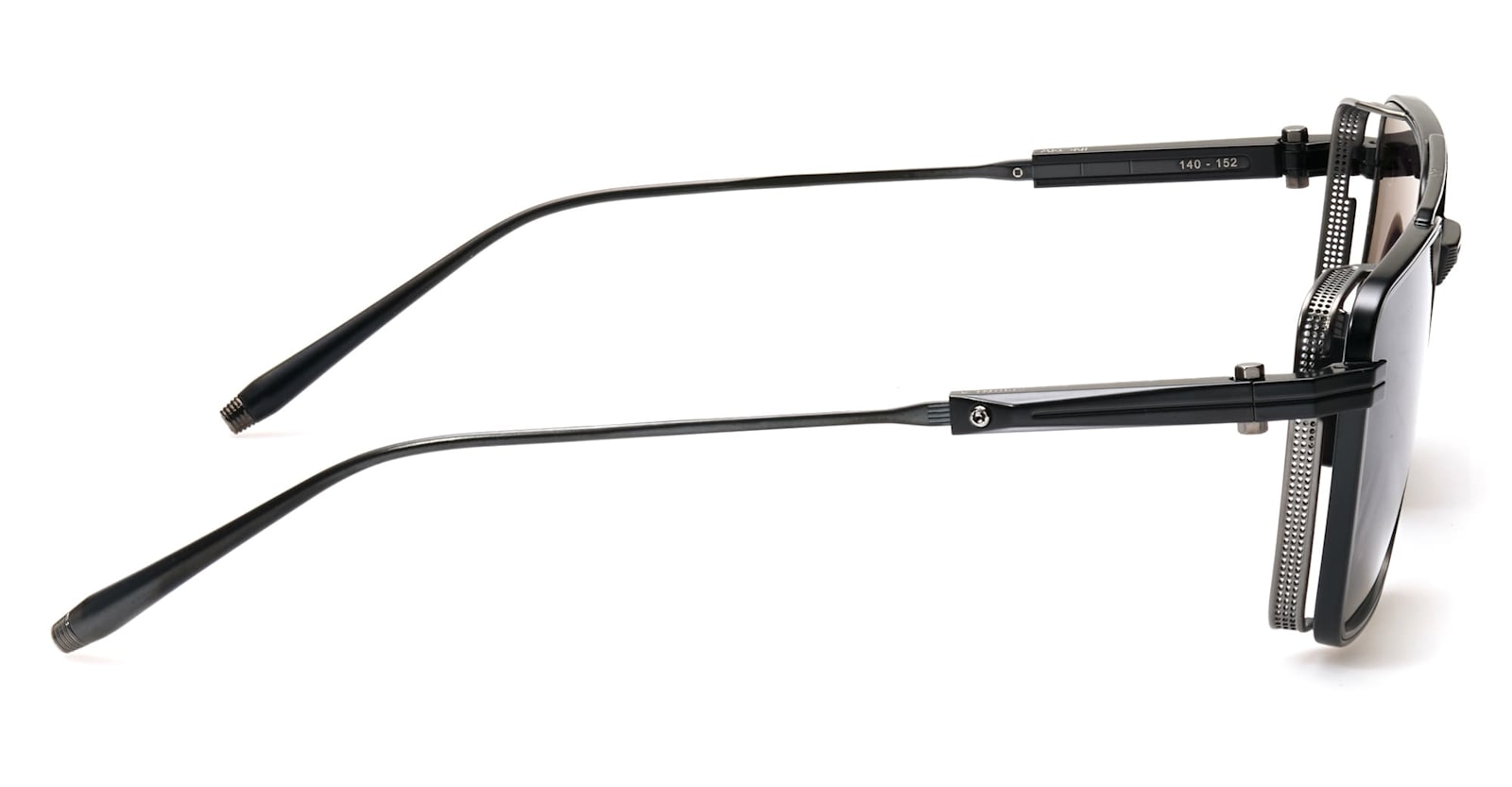 Akoni Sprint-a - Black Matte / Black Rhodium Sunglasses In Brown