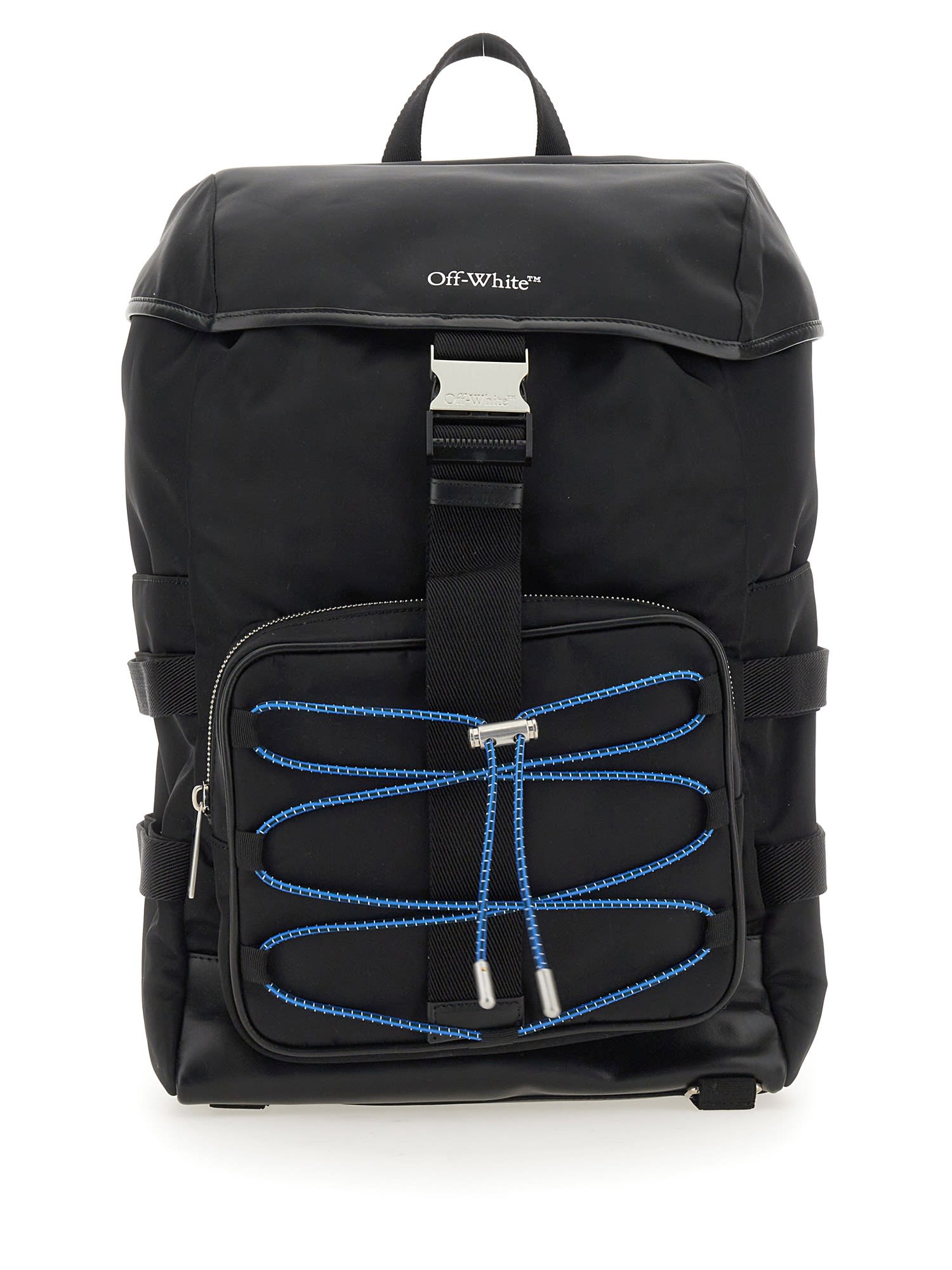 Off-white Backpack With Logo In Nero