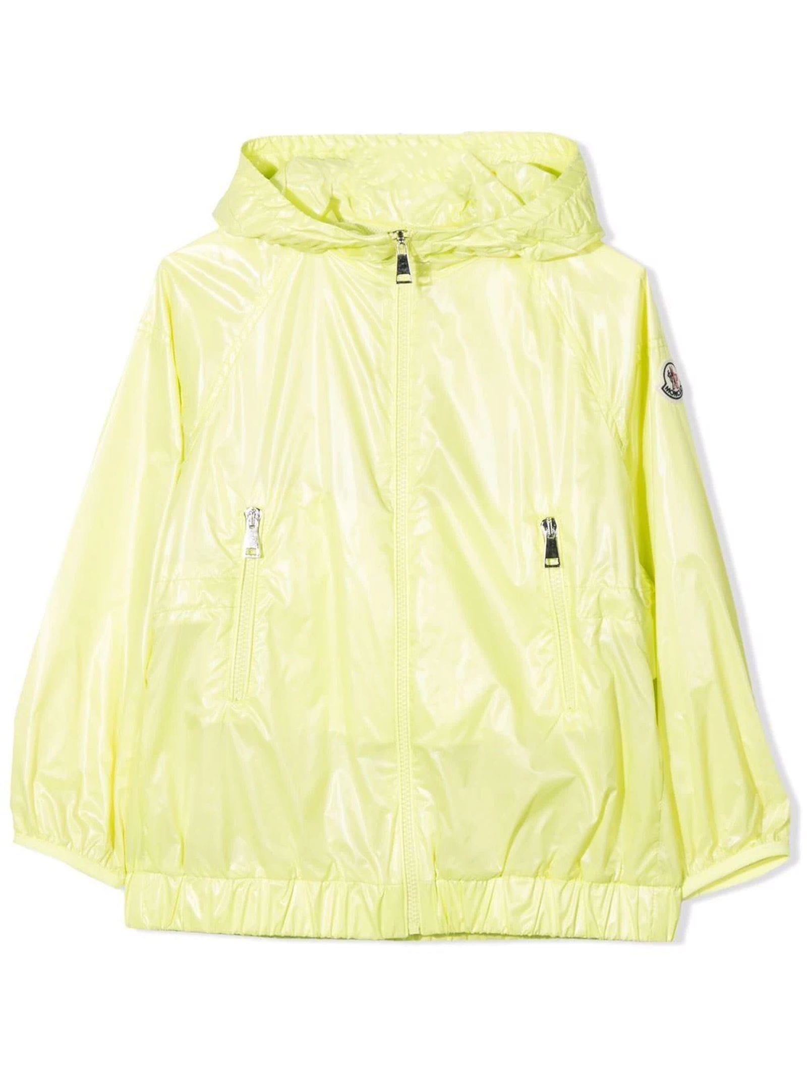 Moncler Yellow Polyamide Jacket