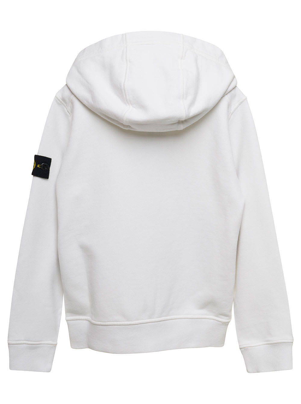 Stone Island Felpa In White
