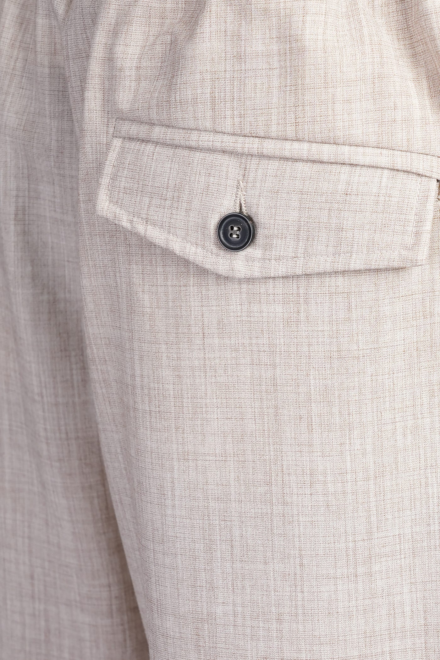 Mauro Grifoni Pants In Beige Polyester In Neutral