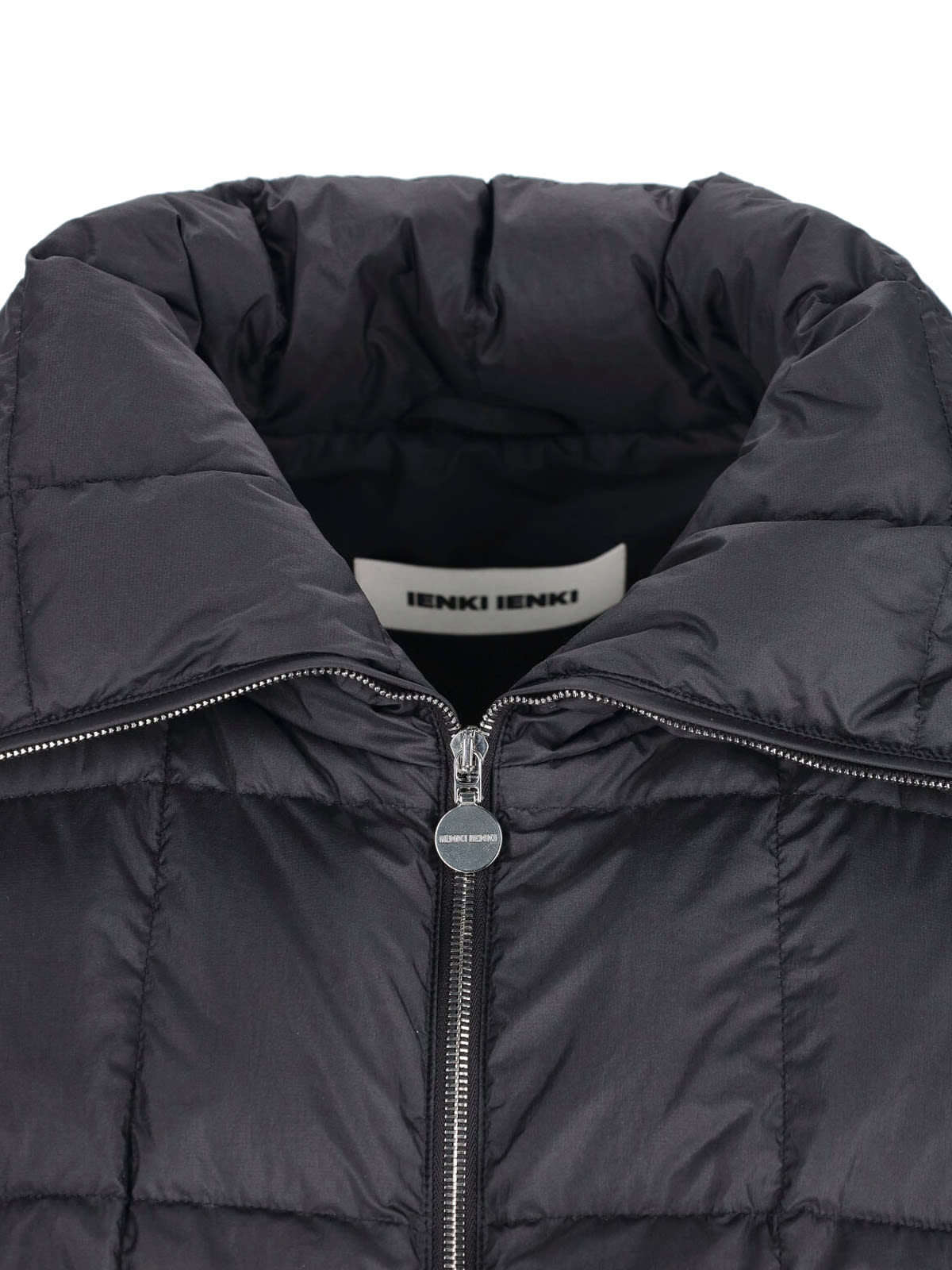 Ienki Ienki Zip Down Jacket In Black