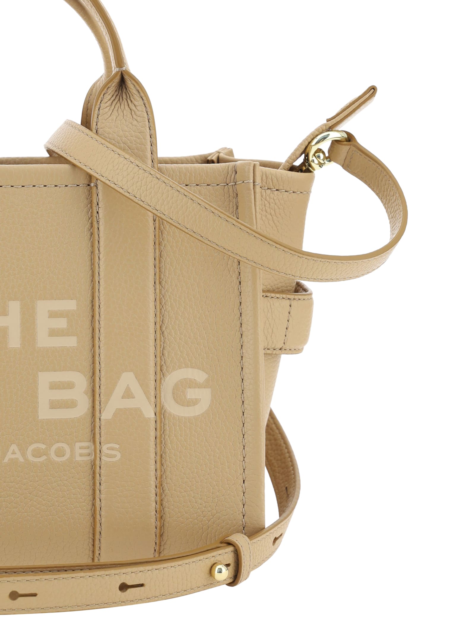Shop Marc Jacobs The Small Tote Handbag In Camel