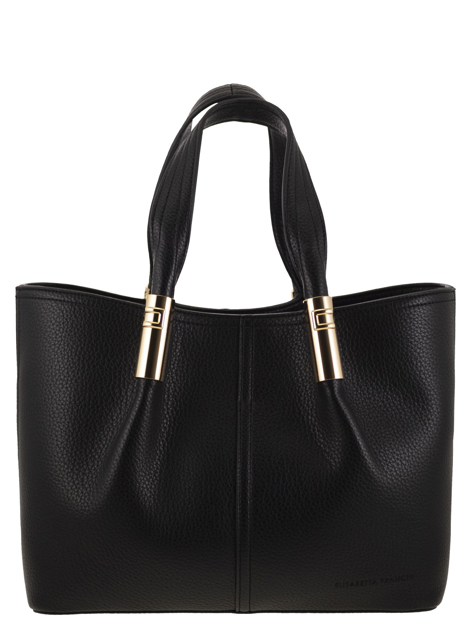 Medium Tote Bag With Logo Details