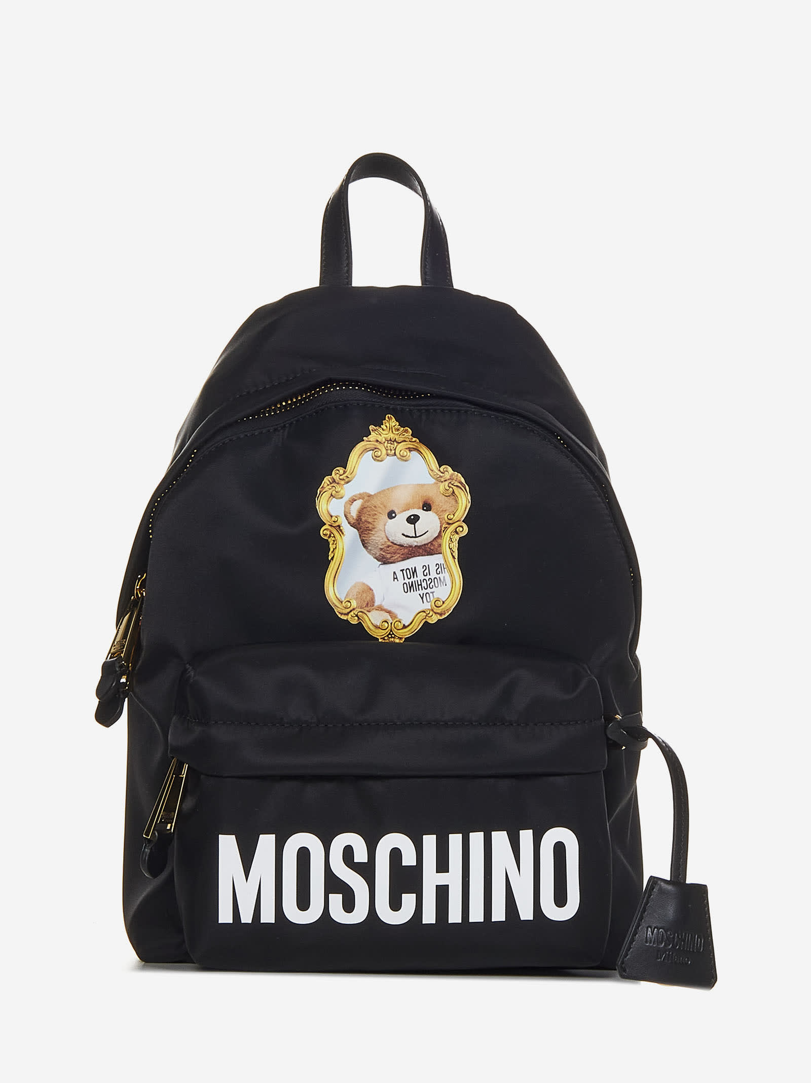 Moschino Mirror Teddy Bear Backpack