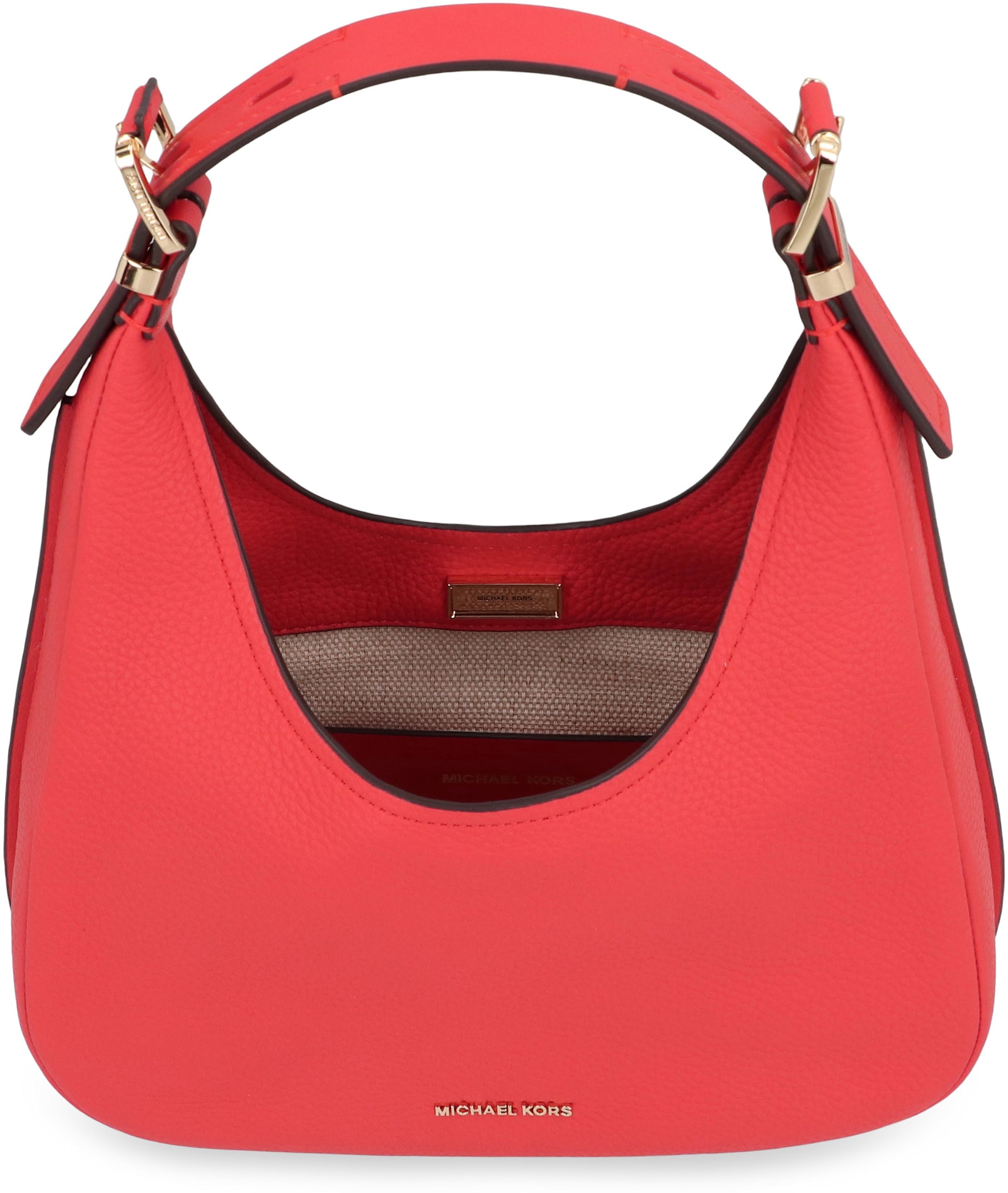 Michael Michael Kors Nolita Piccola Hobo Bag In Red
