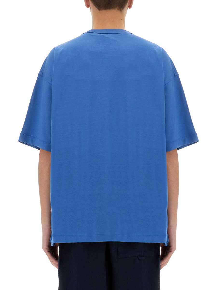 Ymc You Must Create Ymc "triple" T-shirt In Azure