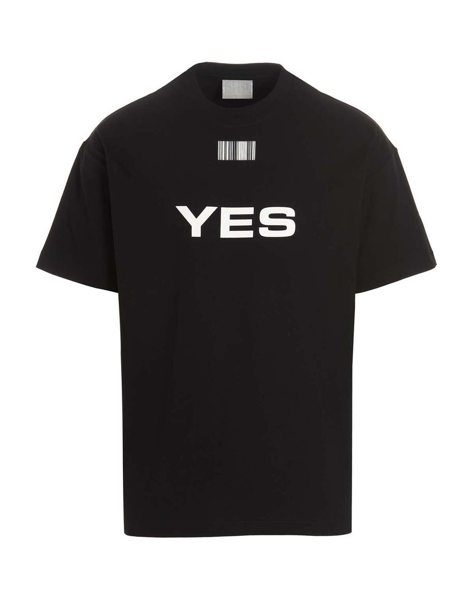 VTMNTS yes/no T-shirt
