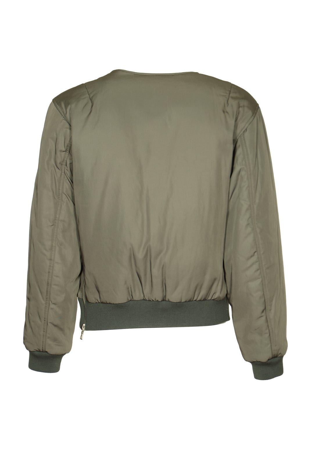 Shop Dries Van Noten Zip-up Crewneck Jacket