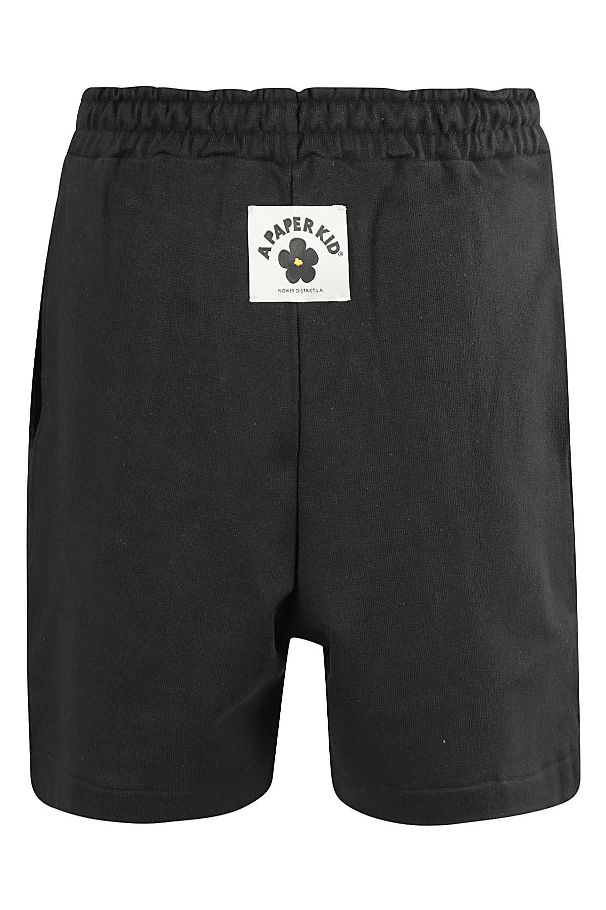 Shop A Paper Kid Sweatershorts In Nero