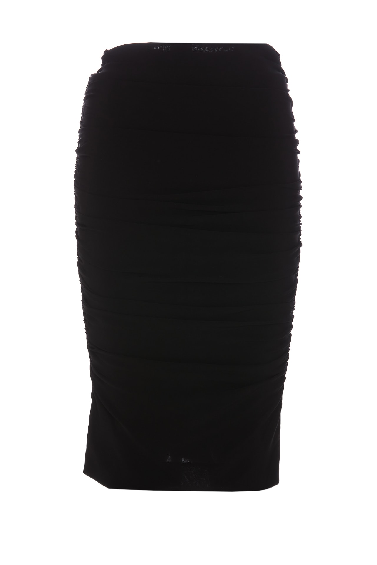 Shop Pinko Gravitone Skirt In Nero